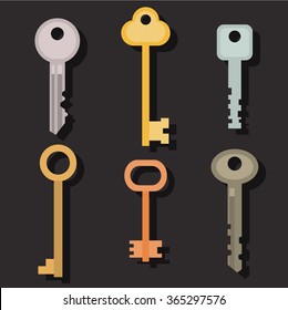 A set of keys