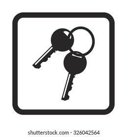 A set of keys icon
