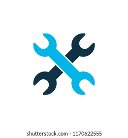Set of keys icon colored symbol. Premium quality isolated wrench element in trendy style.
