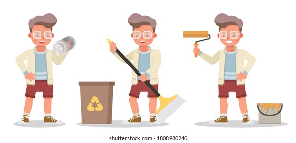 子供 外人 Stock Illustrations Images Vectors Shutterstock