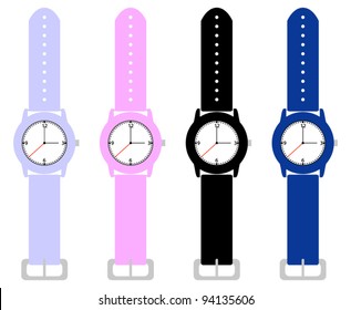 Set of Kids Wrist Watches