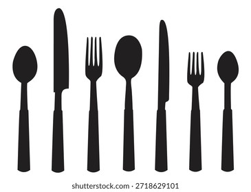 Conjunto de Ilustración vectorial de herramientas de cuchillo