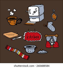 set kitchen color