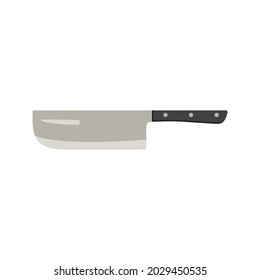 Set of kitchen knives. Items for cooking meat, fish and other products