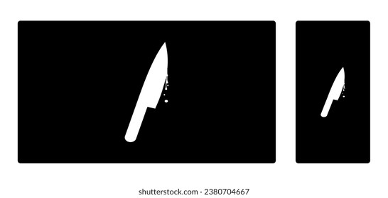 Conjunto de papel tapiz de horror de cuchillo para PC, Mobile.