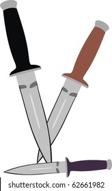 Set of knifes