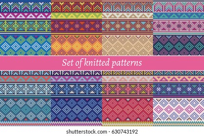Knitting Pattern Images Stock Photos Vectors Shutterstock