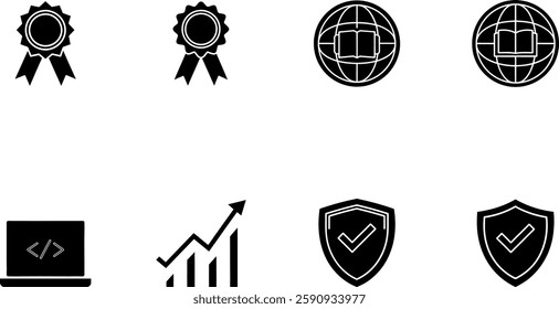 A set of knowledge or expert icons.