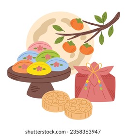 set of korean tradional sweets