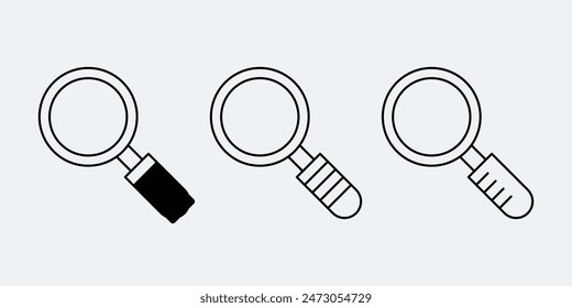 set lab equipment icon vector design