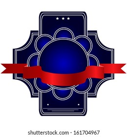 Set of label. Vector
