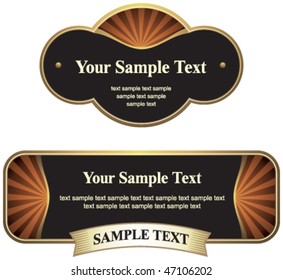 set of labels