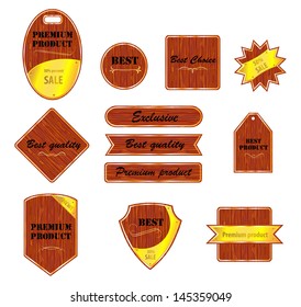 Set of labels for any store and promotions