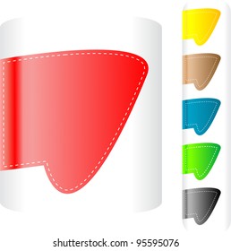 Set of labels badges and stickers. Vector illustration.