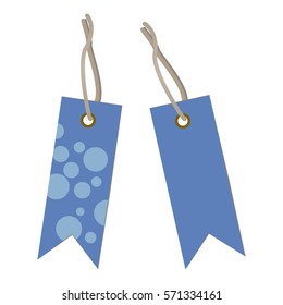 Set of  labels with circles isolated on a white background. Vector illustration