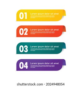 Set of labels infographic collection design