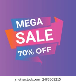 Set labels with inscription sale. Vector flat illustrations. Ad or promo. Shopping concept. Promotion price label mega sale, shop now, special discount, big sale, limited time only, last chance.