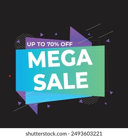 Set labels with inscription sale. Vector flat illustrations. Ad or promo. Shopping concept. Promotion price label mega sale, shop now, special discount, big sale, limited time only, last chance.
