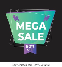 Set labels with inscription sale. Vector flat illustrations. Ad or promo. Shopping concept. Promotion price label mega sale, shop now, special discount, big sale, limited time only, last chance.