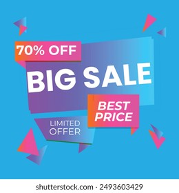 Set labels with inscription sale. Vector flat illustrations. Ad or promo. Shopping concept. Promotion price label mega sale, shop now, special discount, big sale, limited time only, last chance.