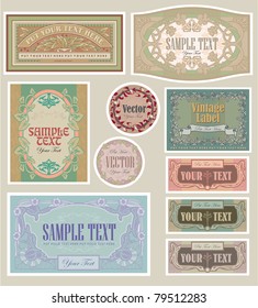 set labels nostalgia