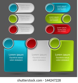 Set of labels, point for your (web) page