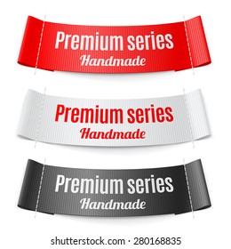 Set of Labels Premium series hand made