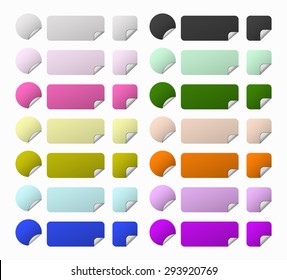 set labels shapes and colors