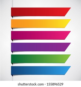 set labels. Vector. 