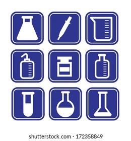 set of laboratory equipment