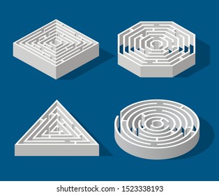 Labyrinth 3d High Res Stock Images Shutterstock