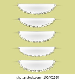 Set of lacy tag labels