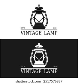 set of Lantern Lamp Logo Design, Life Lighting Vector, Lamp Logo Illustration, Product Brand