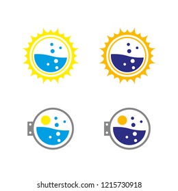 a set of laundry icons