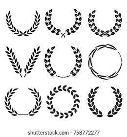 Ponga la corona de Laurel. 