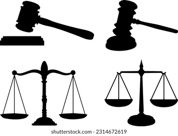 https://image.shutterstock.com/image-vector/set-law-scale-silhouette-260nw-2314672619.jpg