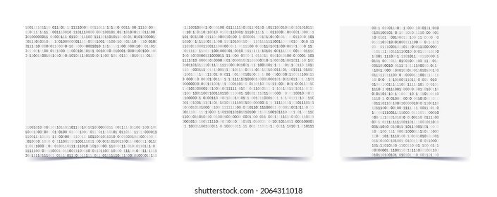 Conjunto de diseños para publicaciones en medios sociales. Cursos de programación en línea, TI, comercio electrónico. Ilustración del vector