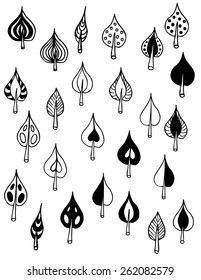 set of leaves