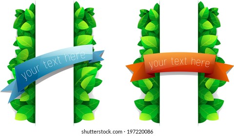 Set of leaves frames