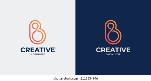 Satz B und abstraktes Logo