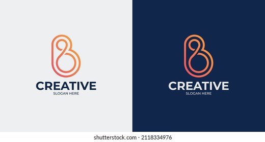 Satz B und abstraktes Logo