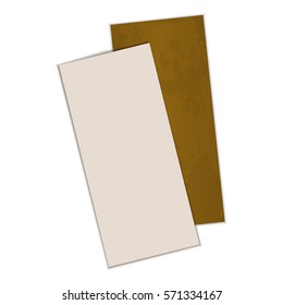 Set for the letter of congratulations. Vector illustration