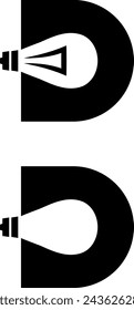 a set of letter d icons