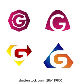 Set of letter G 