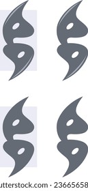 a set of letter g icons
