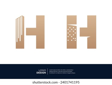 Inspiración en el diseño del logotipo del edificio H.