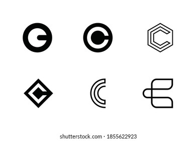 set of letter j logo designs. good for your company and brand.