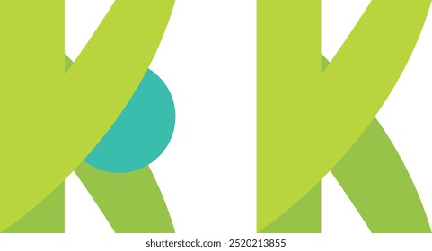 un conjunto de iconos de letras K