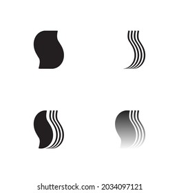 Establecer la colección de logotipos de letras. Adecuado para empresa de estudio, tecnología, comunicación, aplicación, software y otros. Gran conjunto vectorial de diseño de logotipo. Iconos inusuales para los negocios. Símbolos coloridos.