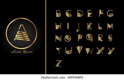 Set Letter logo icon design